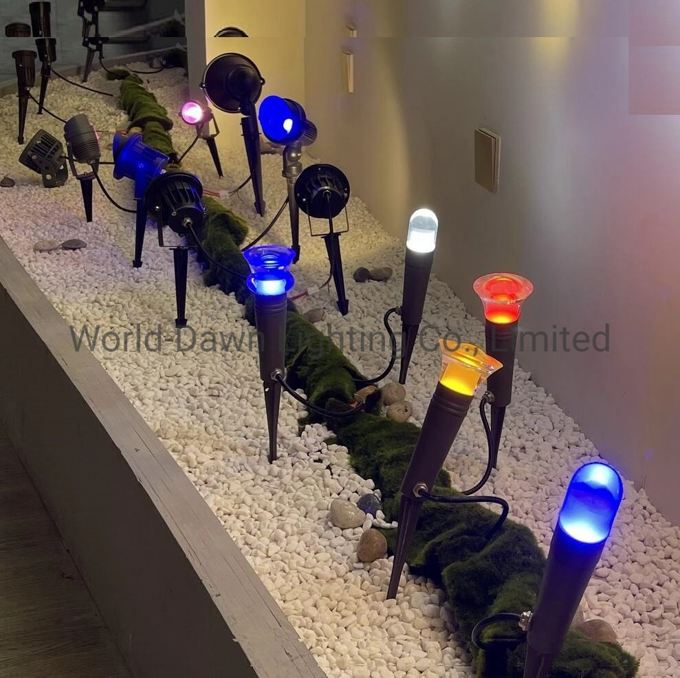 LED Spotlight High Voltage 85-265V New House Garden Spike Light Long Lifespan Outdoor Lighting IP65 LED Landscape Light